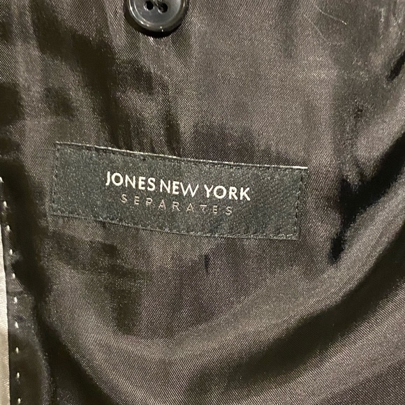 Jones New York Suit Jacket Black 42T - Picture 2 of 4